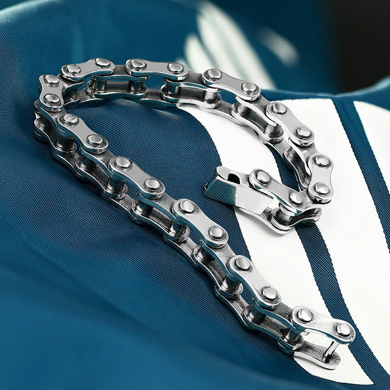 Hip Hop Simple Korean Fashion Men's European And American Retro Bracelet