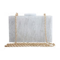 Women Handbags Marble Pattern Acrylic Bag Luxury Handbags Women Bags