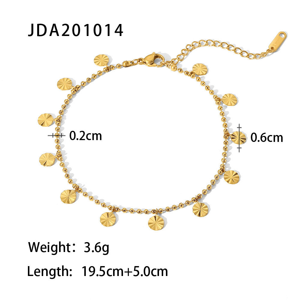 Fashion Stainless Steel Anklets Ornament