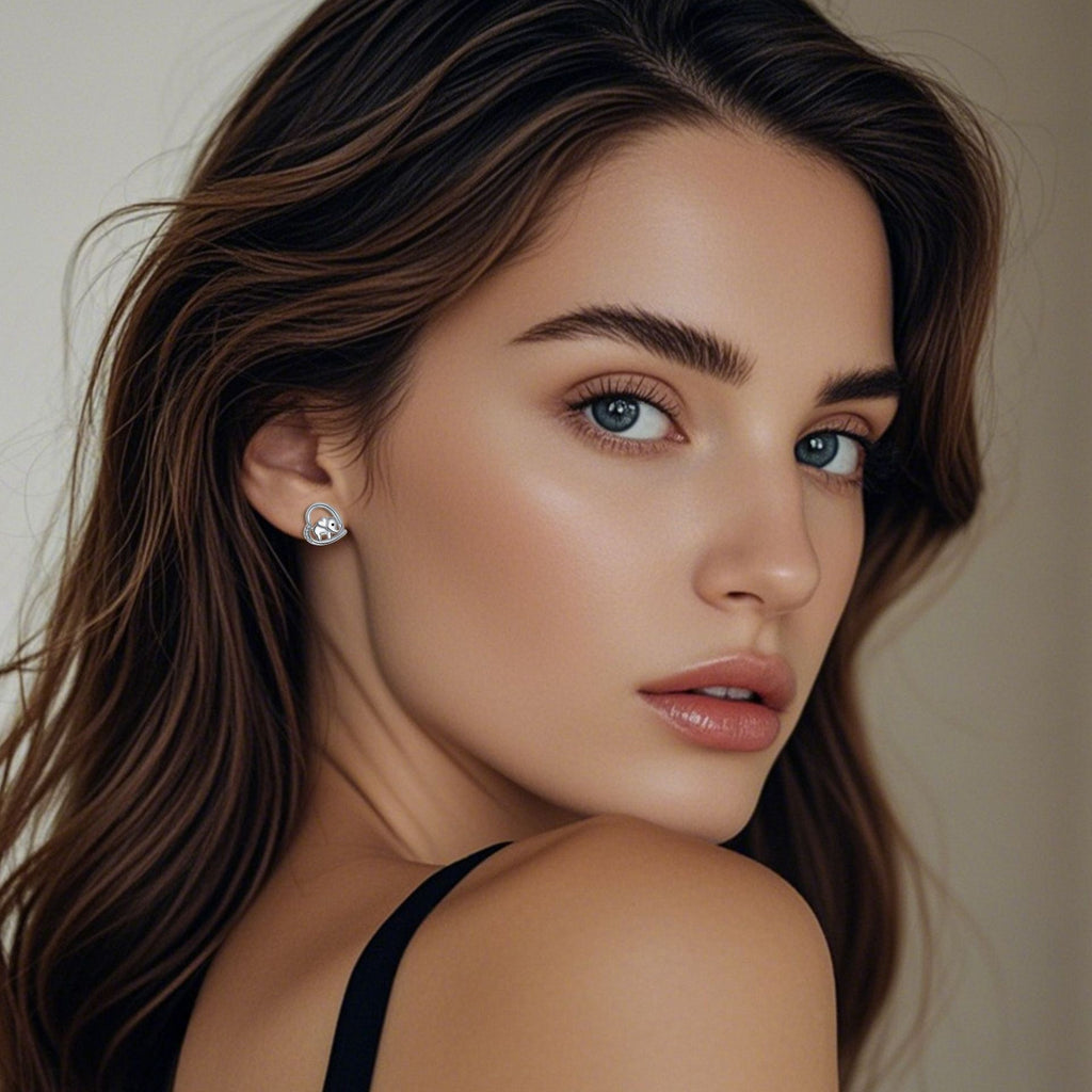 Elephant TK Earrings For Women