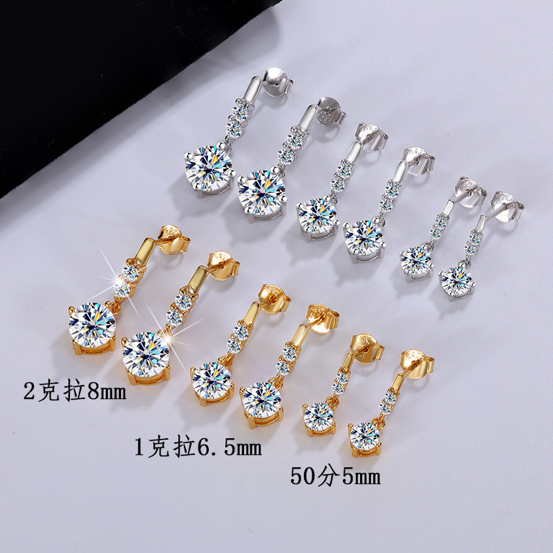 Tassel Smart Earrings Moissanite Earrings For Women