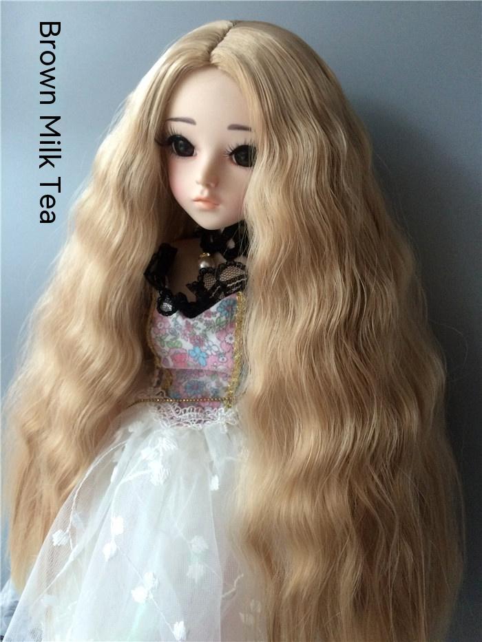 Small Cloth Salon Doll Wigs