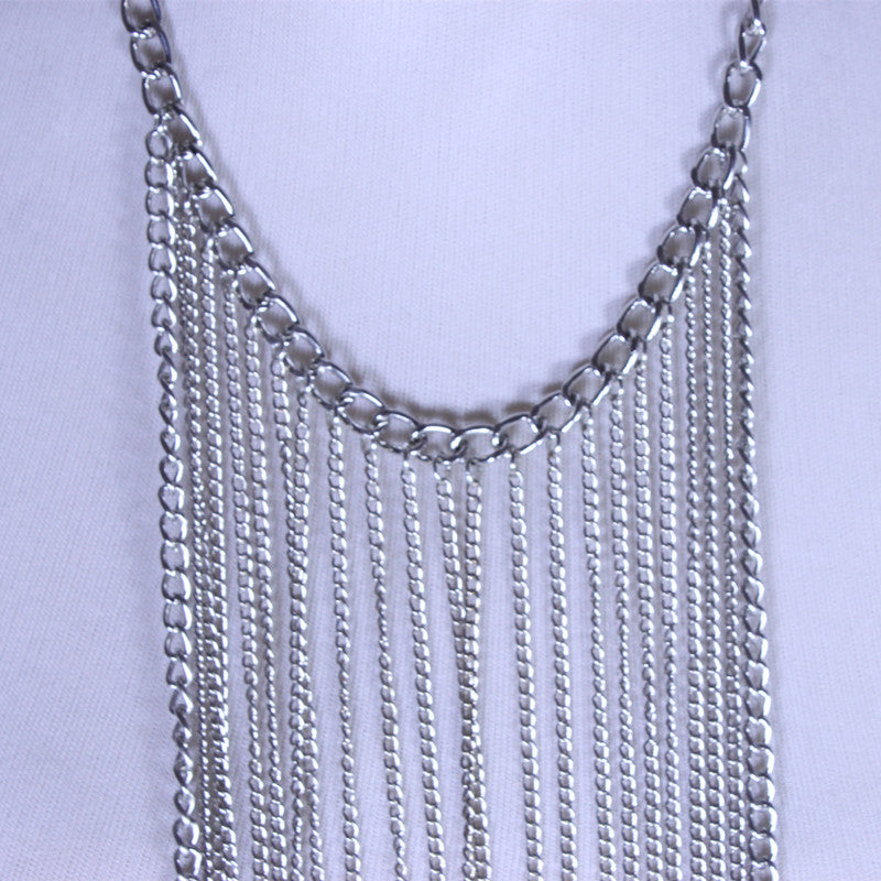 European And American Fashion Popular Body Ornament Tassel Body Chains