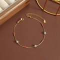 Bead Fashion Personality Stainless Steel Anklets