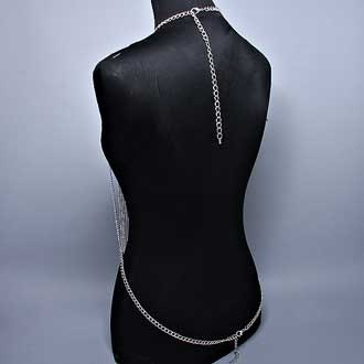 European And American Fashion Popular Body Ornament Tassel Body Chains