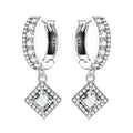 Exquisite Sparkling Zircon Earrings For Women