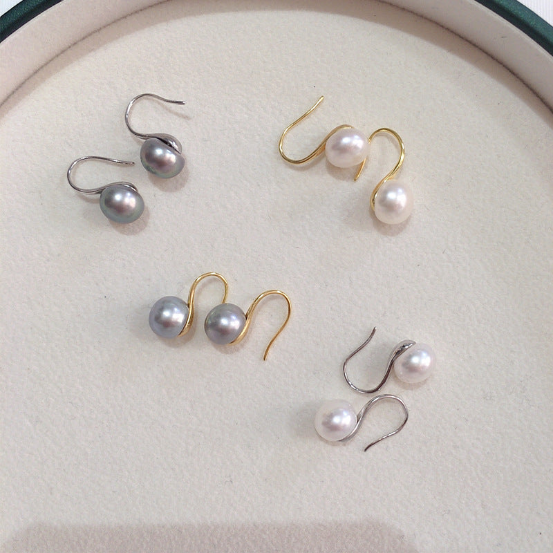Natural Freshwater Pearl Earrings For Women