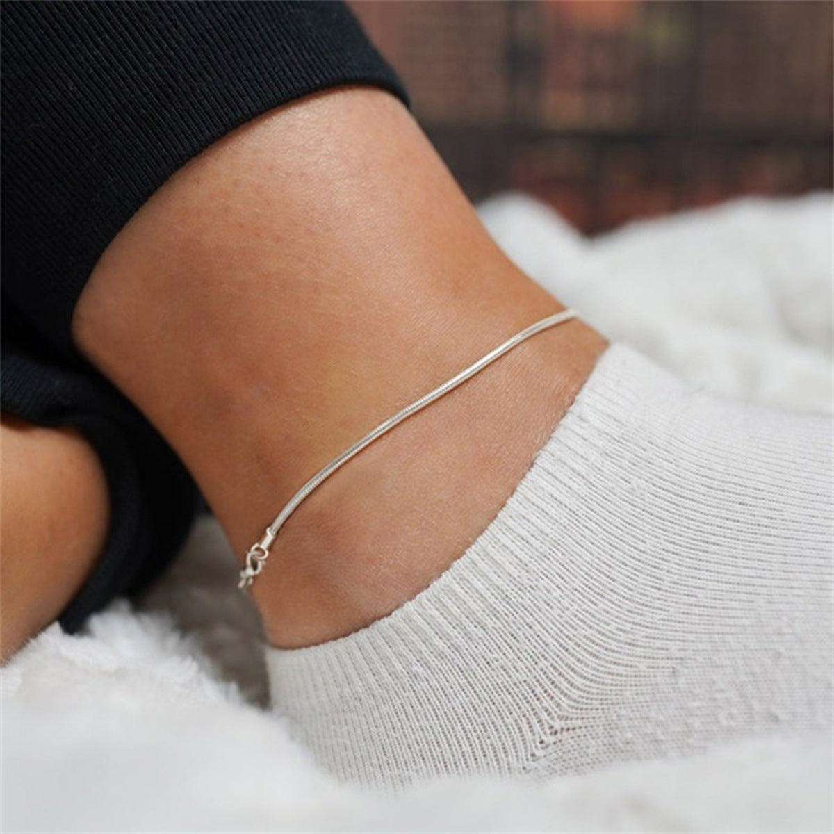 Women's Fashion Stainless Steel Anklets