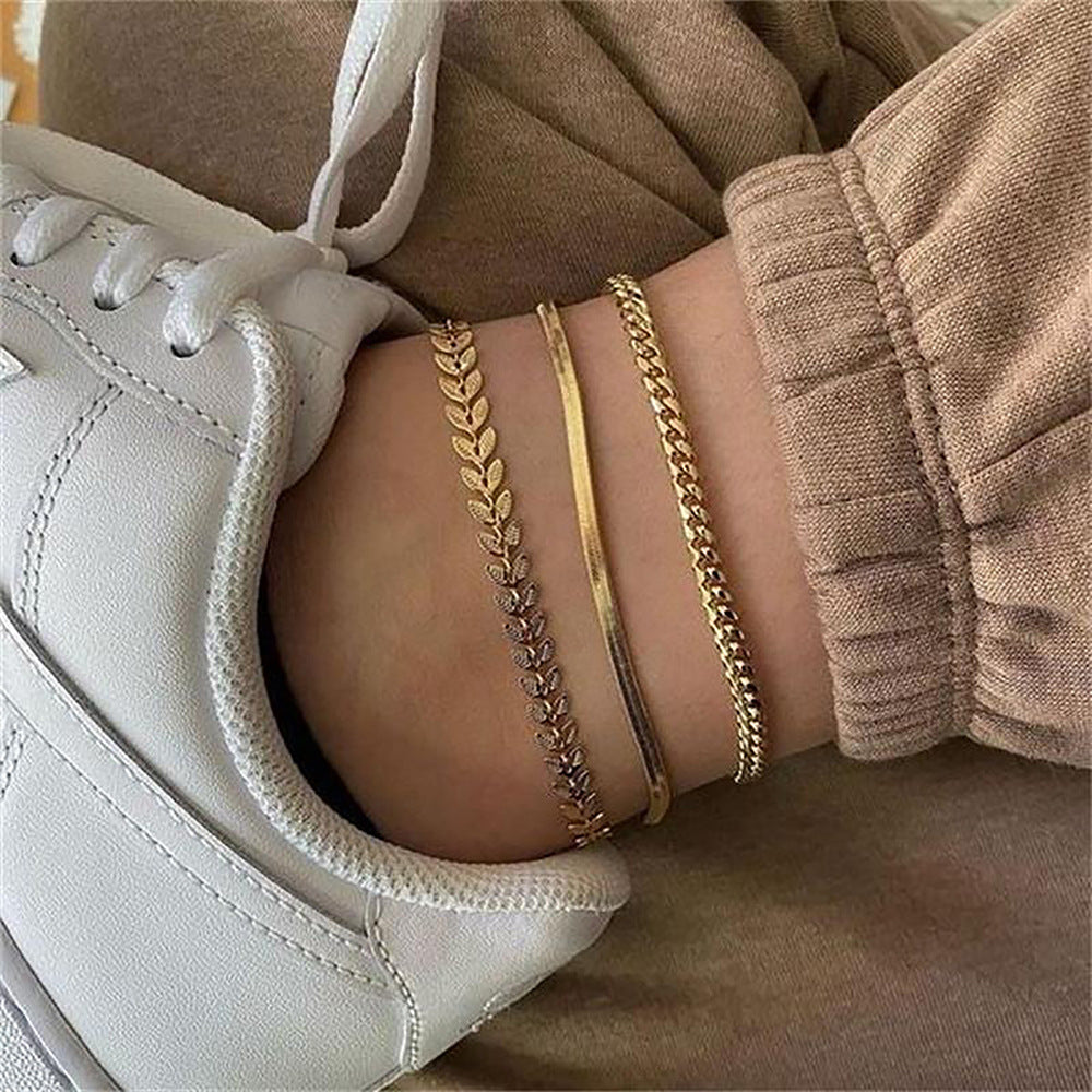 Fashion Stainless Steel Anklets Ornament