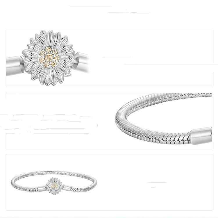 Sterling Silver Plating Fashion Handpiece